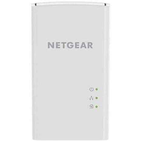 Netgear POWERLINE 1200 single-port Gigabit Ethernet powerline adapter in compact design