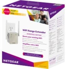 Netgear AC1200 WiFi Range Extender wall-mount dual-band Wi-Fi 5 device with Gigabit Ethernet