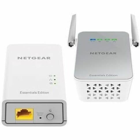 Netgear PowerLINE WiFi 1000 compact powerline adapter with Gigabit Ethernet port
