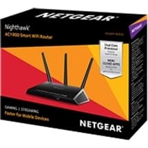 NETGEAR Nighthawk AC1900 Smart WiFi Router R6900 desktop router with dual-band gigabit Ethernet