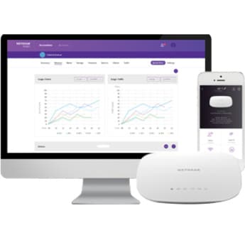 NETGEAR Insight managed tri-band 4x4 indoor wireless access point bundle for business networks