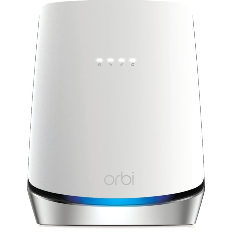 Netgear Orbi WiFi 6 DOCSIS 3.1 cable modem bundle for whole-home mesh coverage