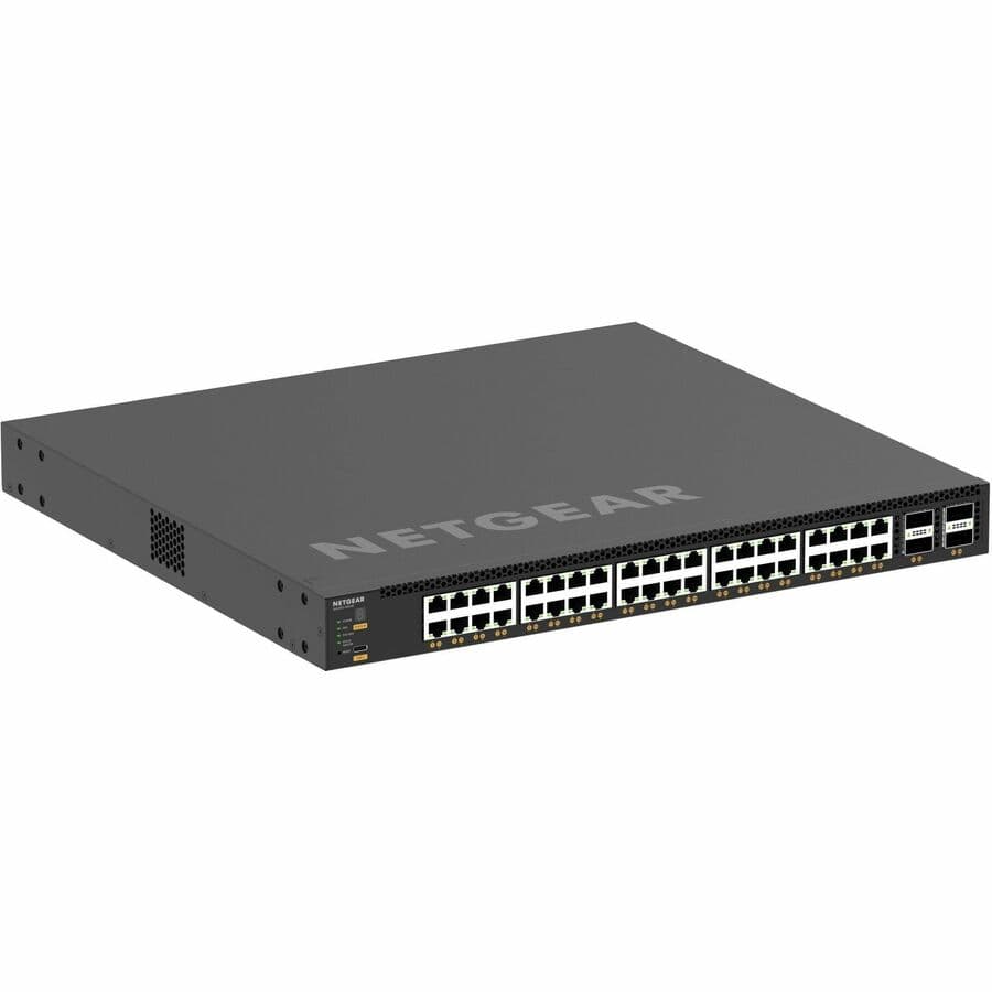 Netgear M4350-40X4C managed data center switch with 40GbE connectivity and high-density port configuration