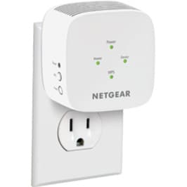 Netgear EX3110 AC750 WiFi range extender plug-in model for extending wireless coverage