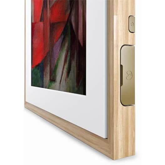 Netgear Meural Canvas II 27 in. smart art frame with walnut Winslow frame
