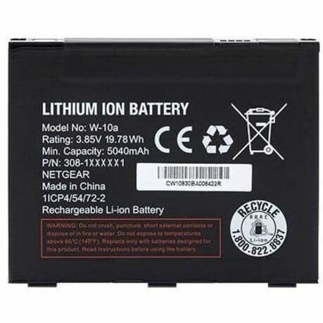 Netgear MHBTR10-10000S rechargeable mobile router battery for portable networking