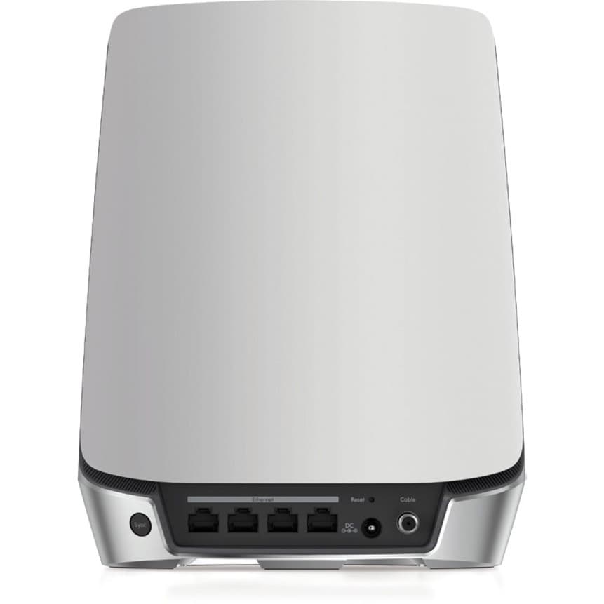 Netgear Orbi WiFi 6 DOCSIS 3.1 cable modem bundle for whole-home mesh coverage