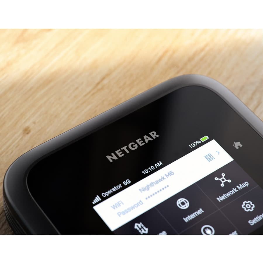 NETGEAR Nighthawk M6 MR6150 5G Wi‑Fi 6 mobile hotspot router with Gigabit Ethernet
