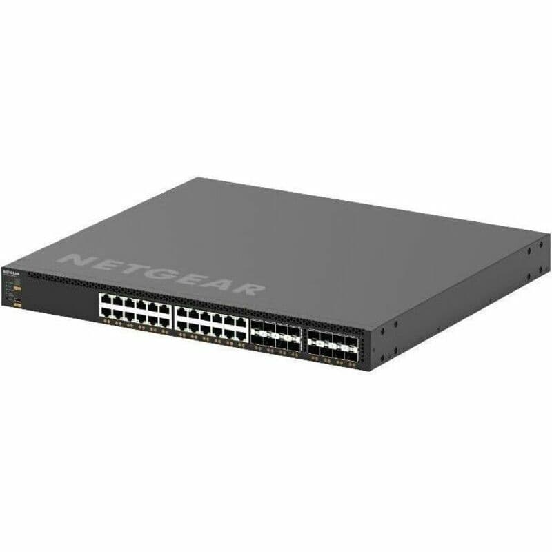 Netgear M4350-24X8F8V managed data center switch with 24 ports and 8 SFP+ slots