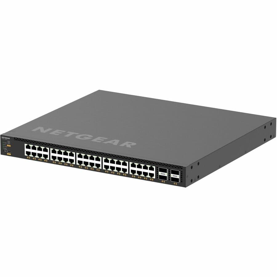 Netgear M4350-40X4C managed data center switch with 40GbE connectivity and high-density port configuration