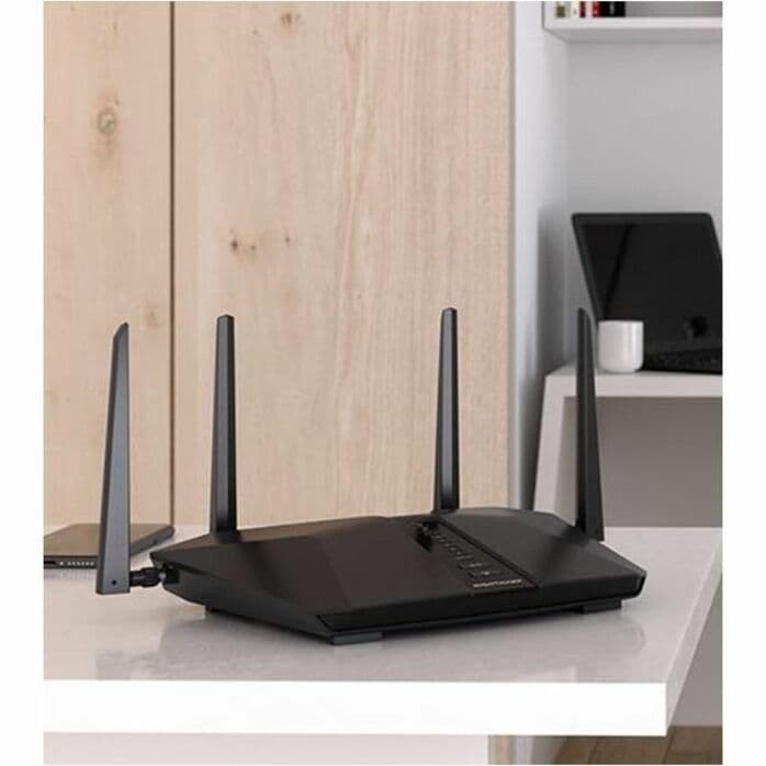 Netgear Nighthawk AX2400 WiFi 6 router with 5 Ethernet ports for home use
