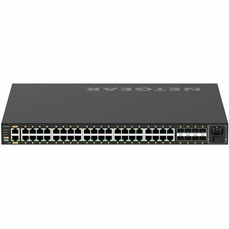 Netgear M4250 40G8XF PoE+ AV managed switch for professional audio video networks