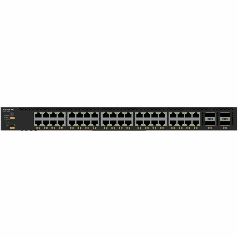Netgear M4350-40X4C managed data center switch with 40GbE connectivity and high-density port configuration