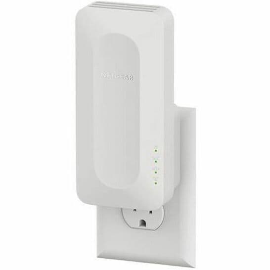 Netgear AX1600 Wi-Fi 6 wallplug mesh extender for home coverage