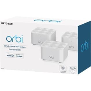 Netgear Orbi RBK13 3-pack mesh Wi-Fi system for whole-home coverage