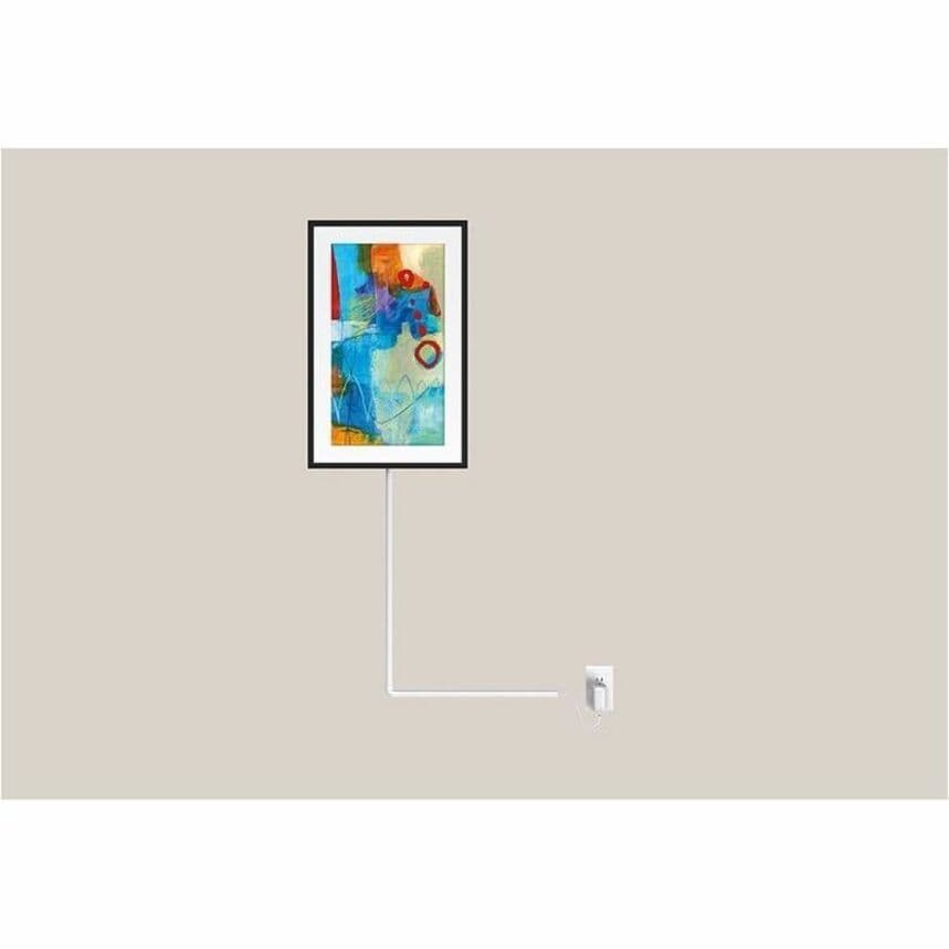 Netgear Meural II swivel mount in black for organized wall-mounted display installation