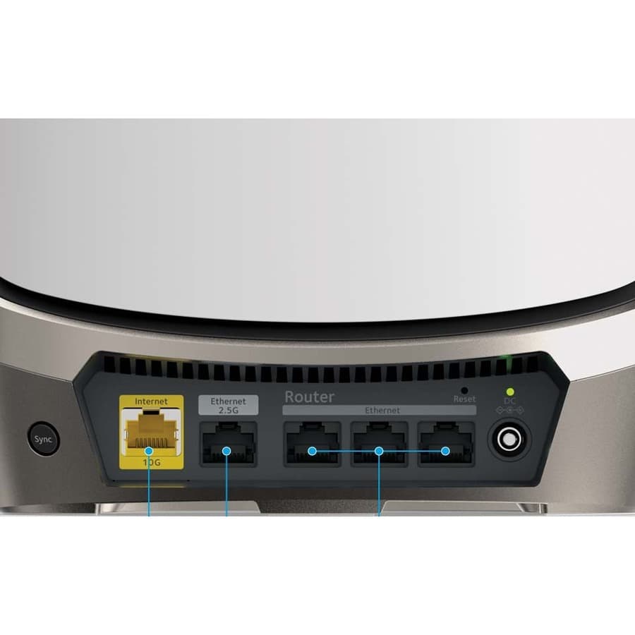 Netgear Orbi WiFi 6E satellite for expanding tri-band mesh coverage