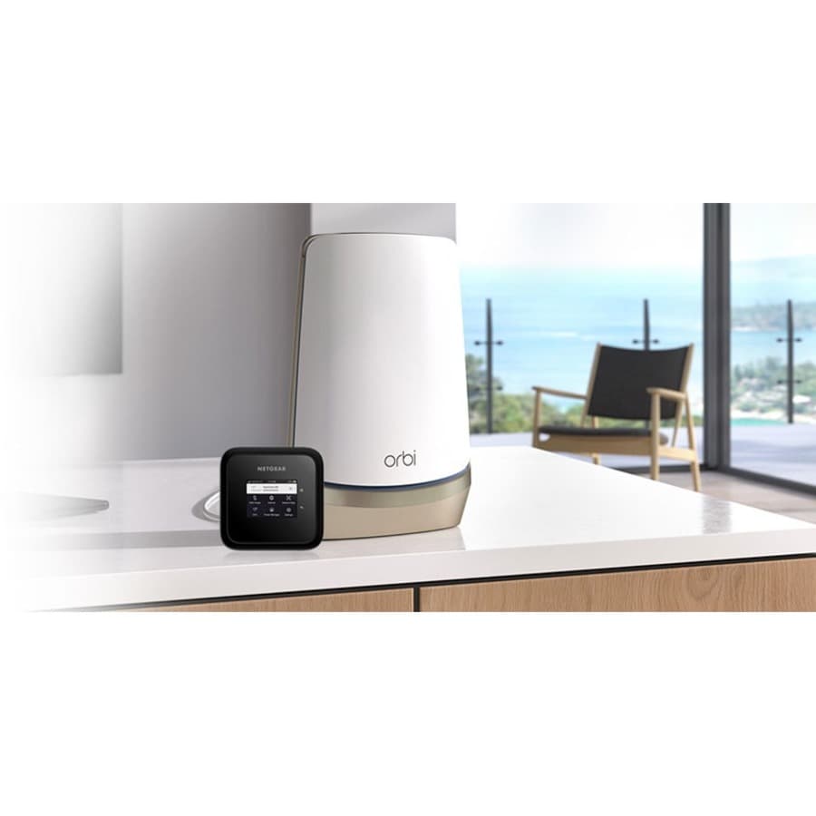 NETGEAR Nighthawk M6 MR6150 5G Wi‑Fi 6 mobile hotspot router with Gigabit Ethernet