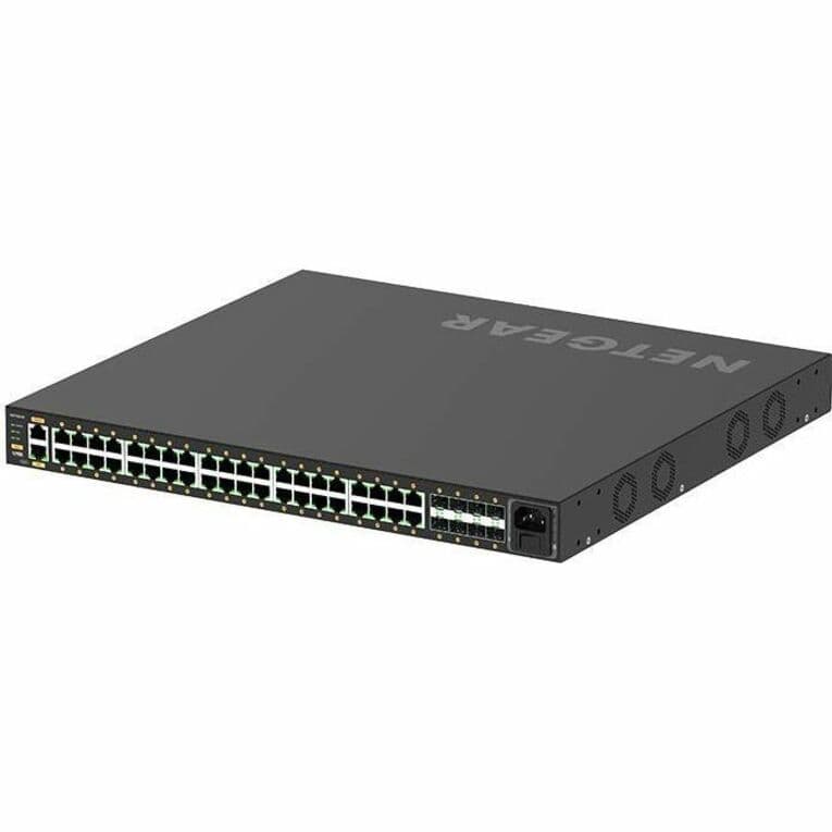 Netgear M4250 40G8XF PoE+ AV managed switch for professional audio video networks