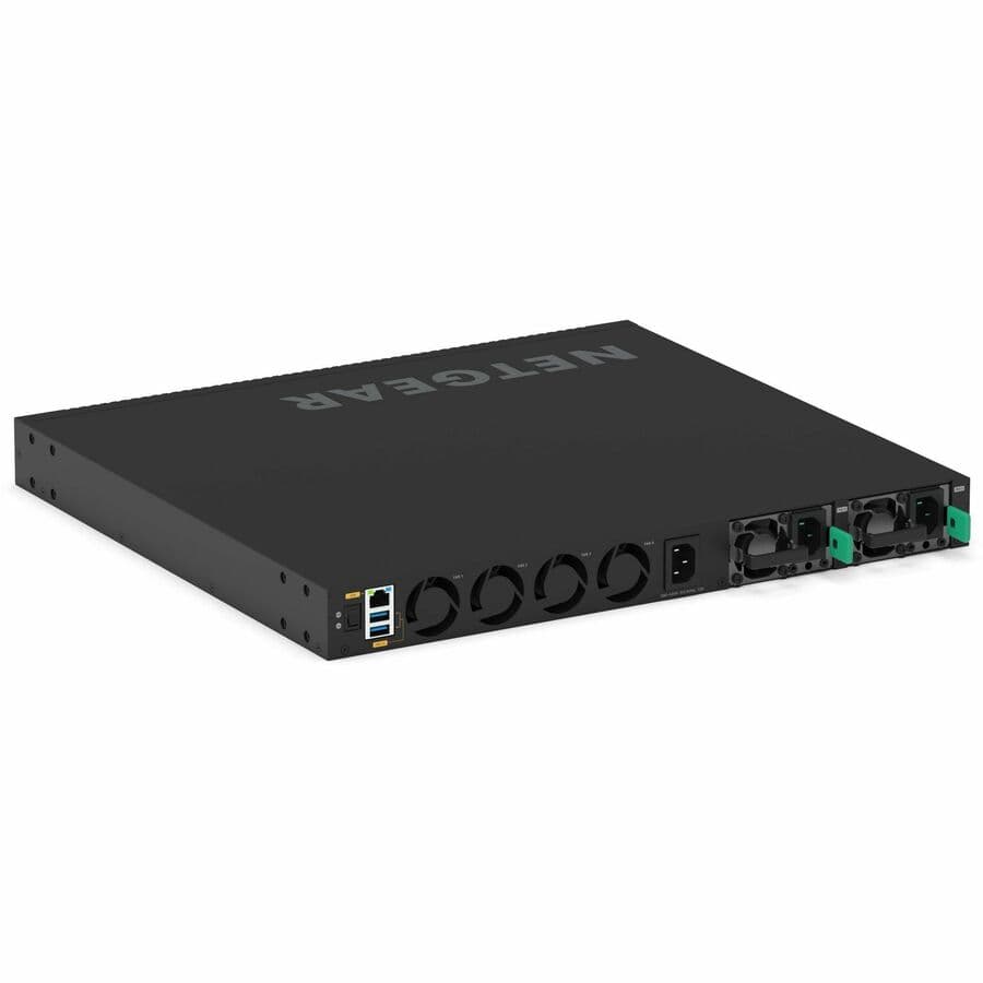 Netgear M4350-44M4X4V managed data center switch with 48 10GbE ports and 4 SFP+ uplink slots