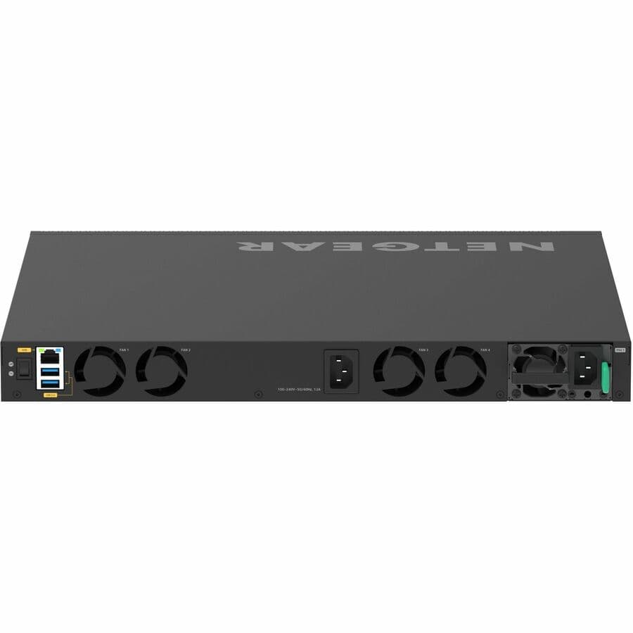 Netgear M4350-24X4V managed data center switch with 24 ports and 4 SFP+ uplinks