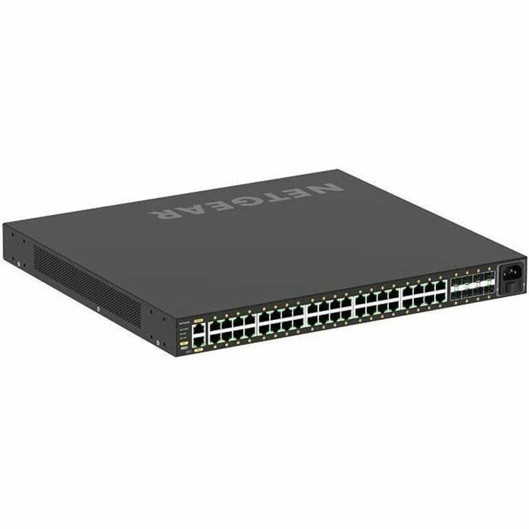 Netgear M4250 40G8XF PoE+ AV managed switch for professional audio video networks