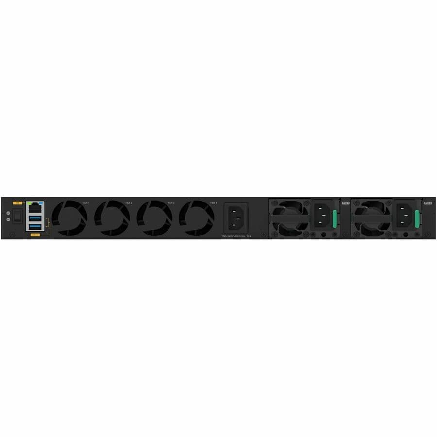 Netgear M4350-44M4X4V managed data center switch with 48 10GbE ports and 4 SFP+ uplink slots