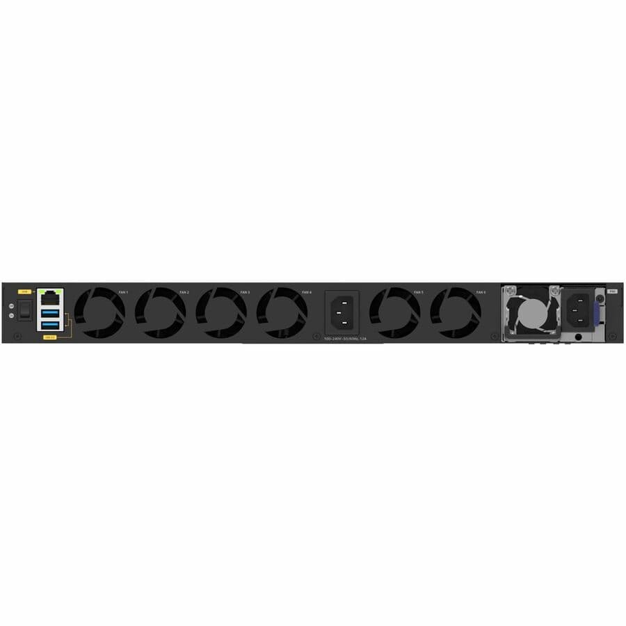 Netgear M4350-40X4C managed data center switch with 40GbE connectivity and high-density port configuration