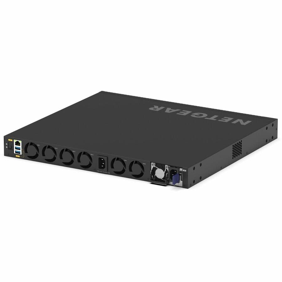 Netgear M4350-32F8V managed 10GbE data center switch with 32 ports and 8 SFP+ uplinks