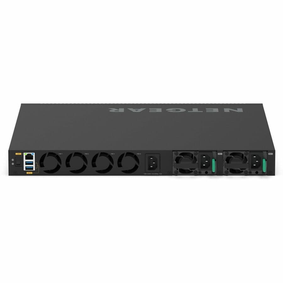 Netgear M4350-44M4X4V managed data center switch with 48 10GbE ports and 4 SFP+ uplink slots