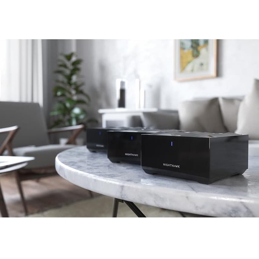 Netgear 4-node EasyMesh Wi-Fi 6 router bundle for whole-home wireless coverage