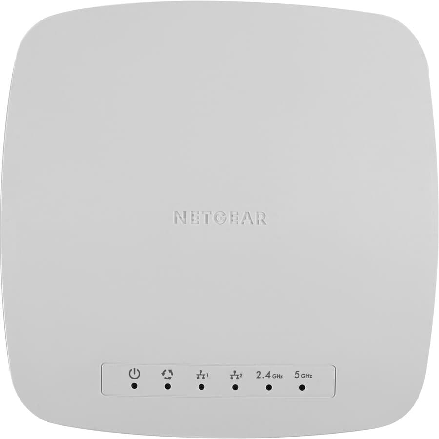Netgear WAC510P8-100NAS Insight managed AC1300 indoor wireless access point with power adapter