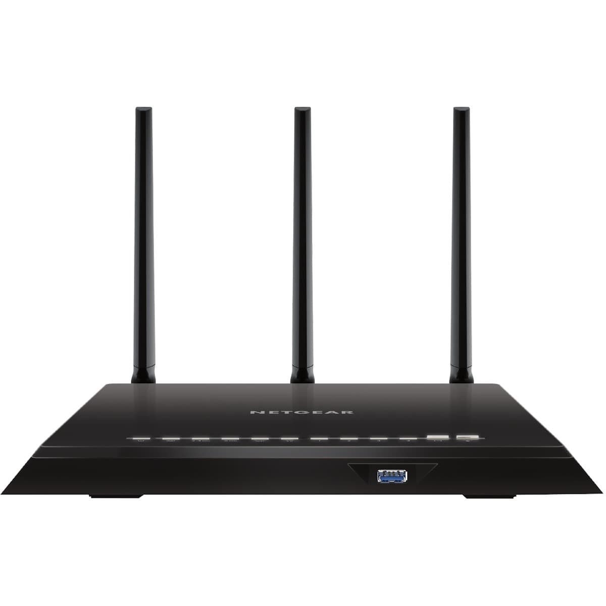 NETGEAR Nighthawk AC2600 Smart WiFi Router R7450 desktop router with dual-band gigabit Ethernet