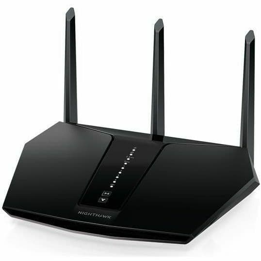 Netgear Nighthawk AX2400 WiFi 6 router with 5 Ethernet ports for home use