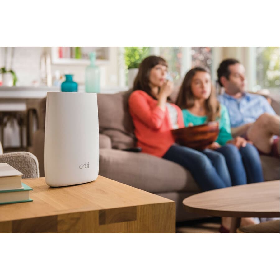 Netgear Orbi AC3000 tri-band mesh WiFi system for whole-home coverage