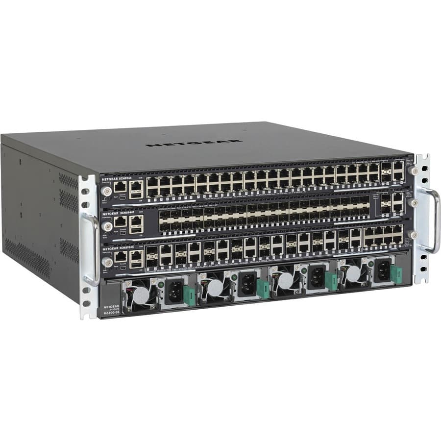 Netgear M6100-44G3-POE+ Managed PoE Switch | Enterprise, Rack Mount