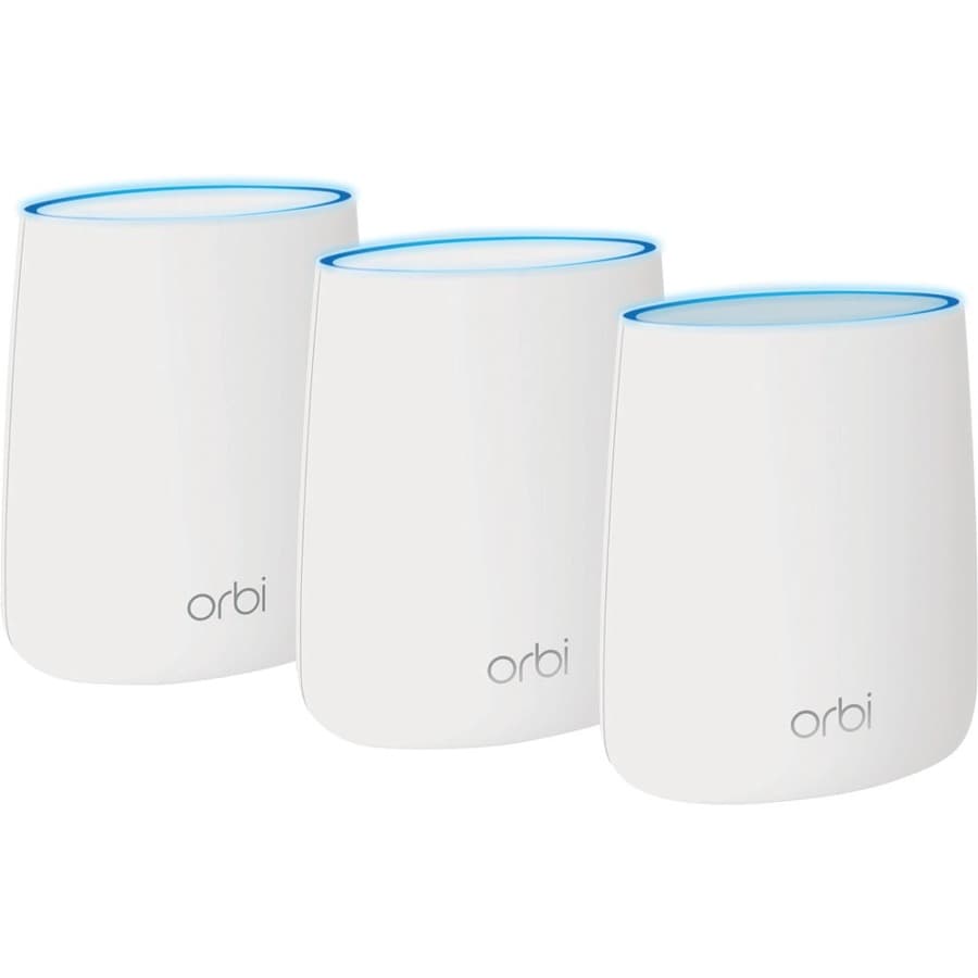 Netgear Orbi RBK23-100NAS AC2200 Whole Home Mesh Wi‑Fi | Tri-Band