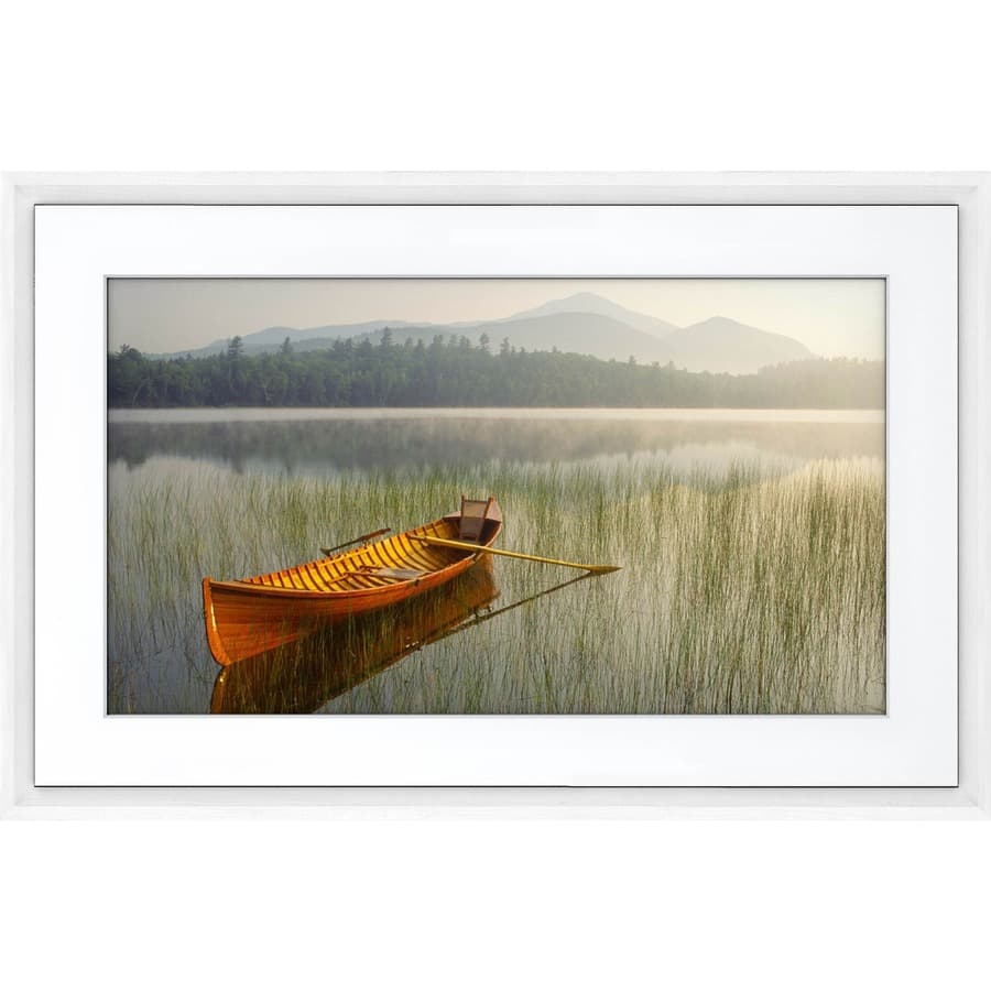 Meural Canvas II  the Smart Art Frame with 21.5 In., 16x24 White Frame