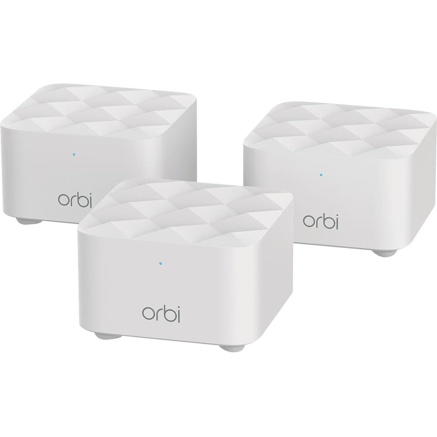 Netgear Orbi RBK13 3-Pack Mesh Wi-Fi System | Whole Home Coverage