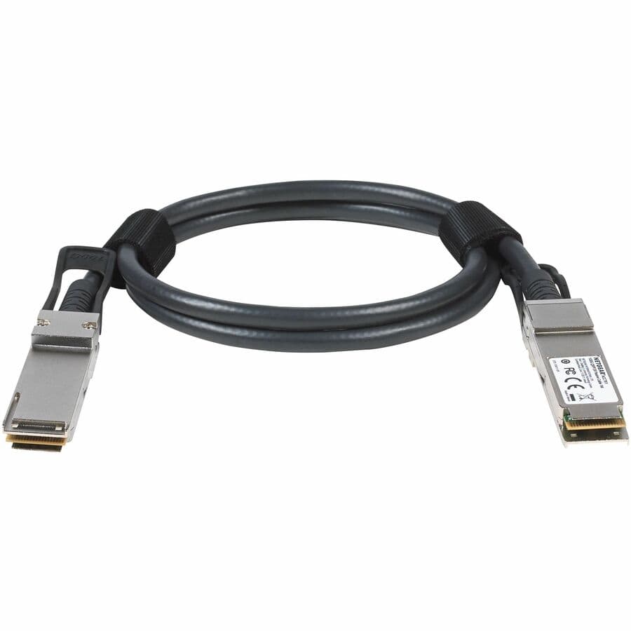 Netgear 100g Qsfp28 to 100g Qsfp28 1-Meter Passive Dac Cable