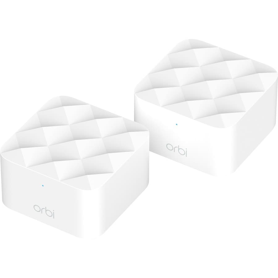 Netgear Orbi RBK12-100NAS whole home mesh WiFi system for up to 1.2 Gbps coverage