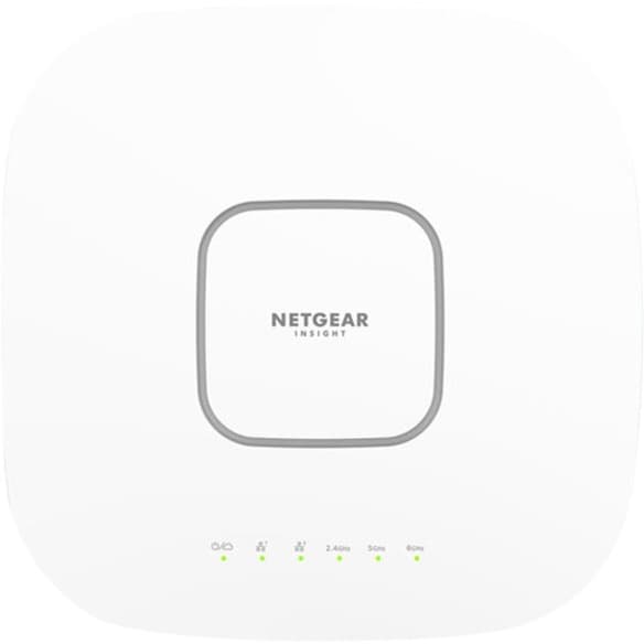 NETGEAR WAX630E-100NAS AXE7800 Wi‑Fi 6E indoor access point for managed enterprise wireless