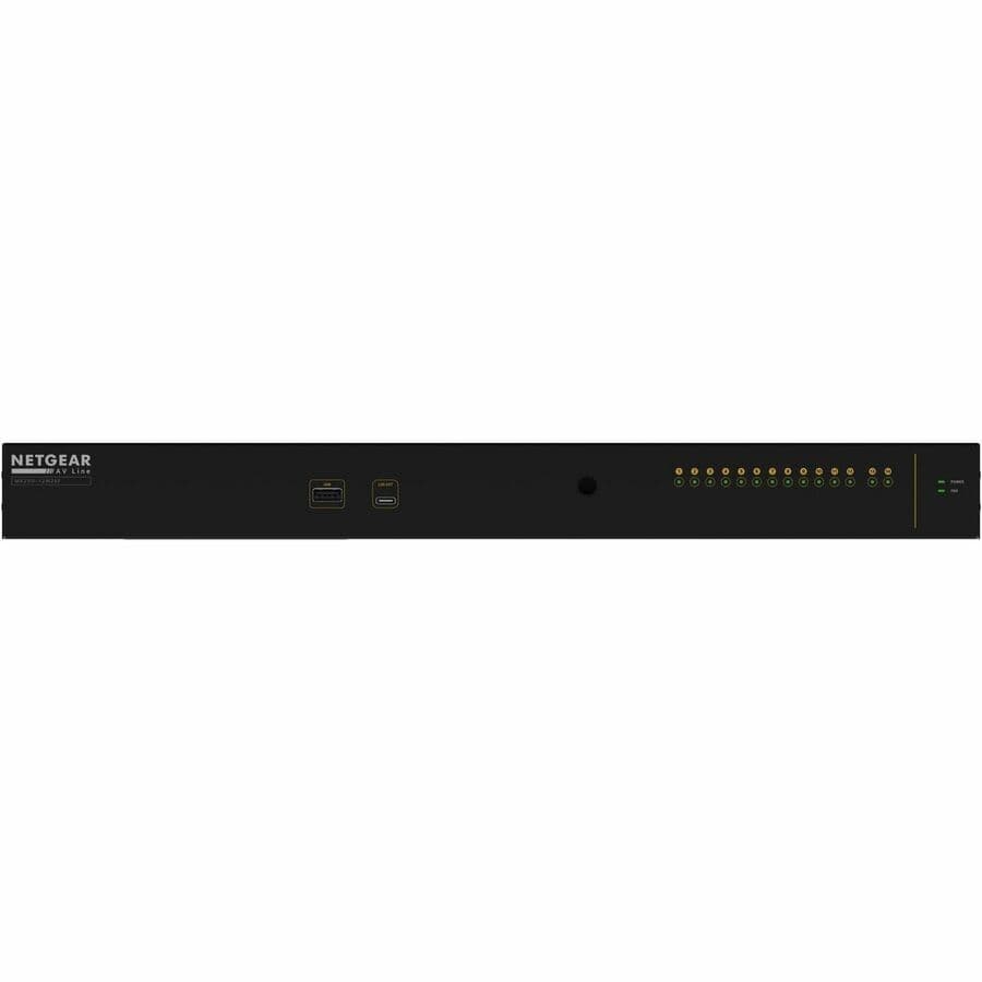 Netgear M4250 12M2XF Managed Switch, 12 Ports, Layer 2 | AV, Rack Mount