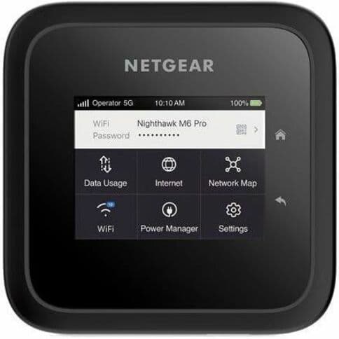 Netgear MR6550-100PAS mobile cellular router with Wi-Fi for portable connectivity
