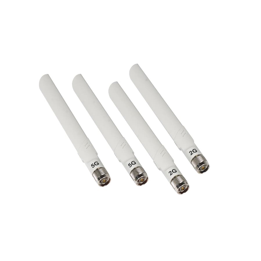 NETGEAR PROAV outdoor dual-band antenna bundle, 4-pack for 2.4 GHz and 5 GHz wireless deployments