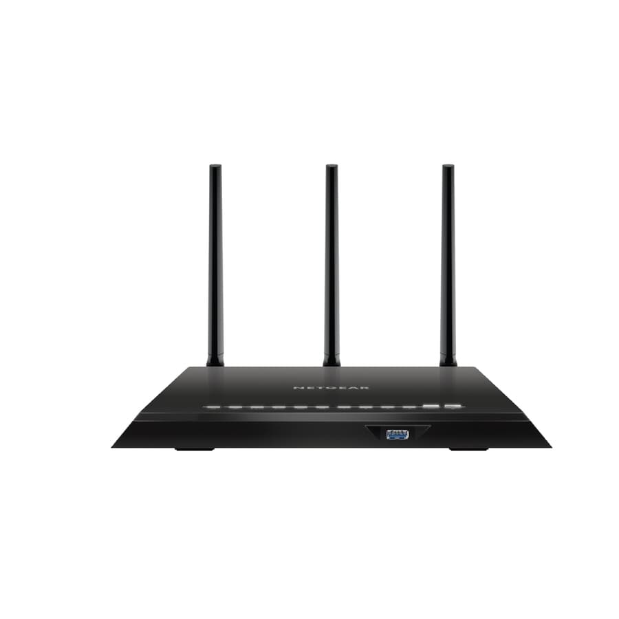 NETGEAR Nighthawk AC1900 Smart WiFi Router R6900 desktop router with dual-band gigabit Ethernet