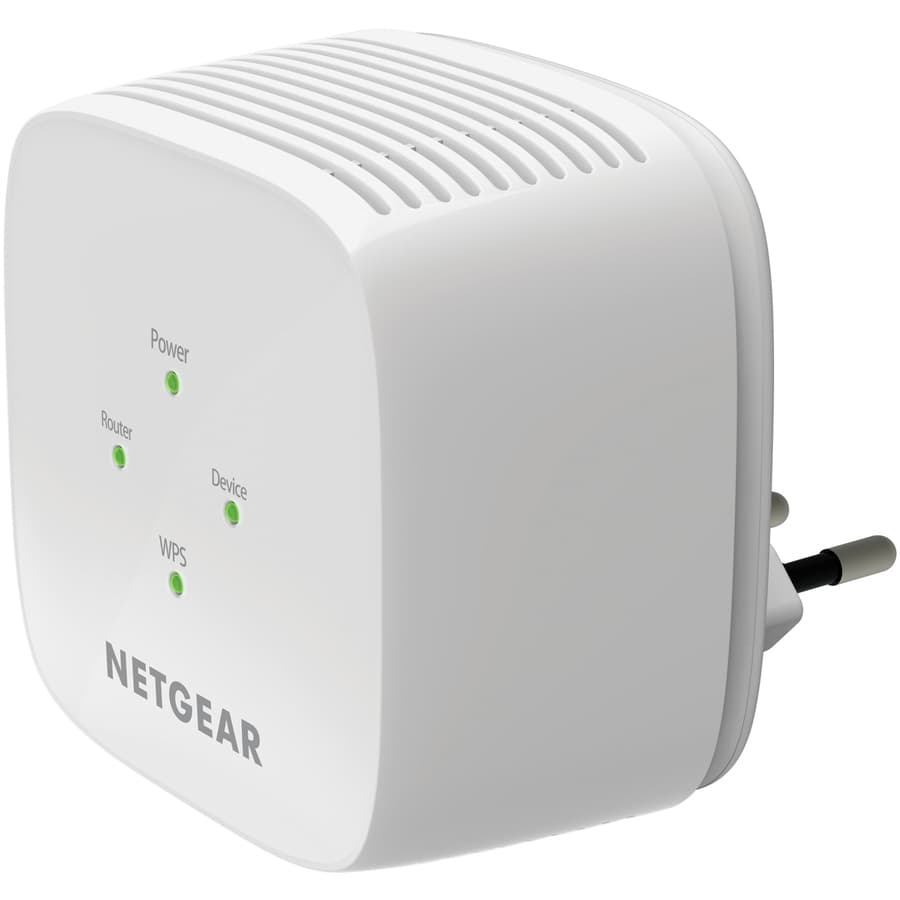 Netgear EX3110 AC750 WiFi range extender plug-in model for extending wireless coverage