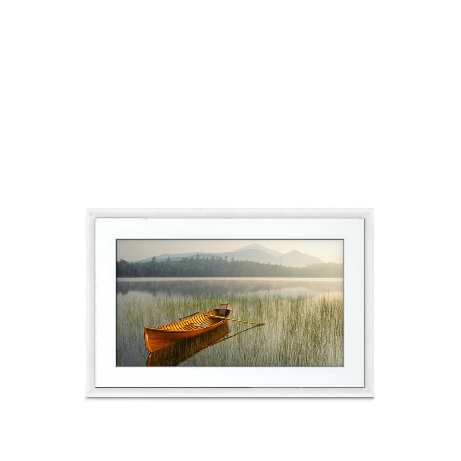 Meural Canvas II 21.5 inch digital art frame with 16x24 white frame