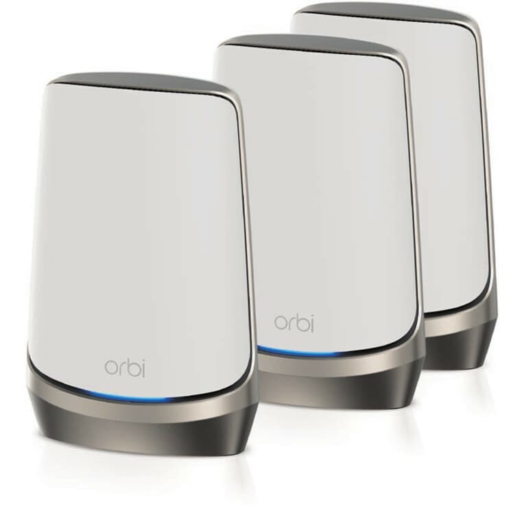 Netgear RBKE963-100NAS WiFi 6E tri-band mesh router system for whole-home coverage