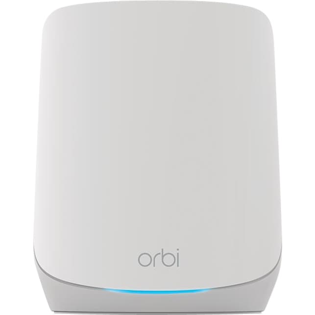 Netgear Orbi RBS760 desktop mesh satellite with dual-band wireless and Gigabit Ethernet